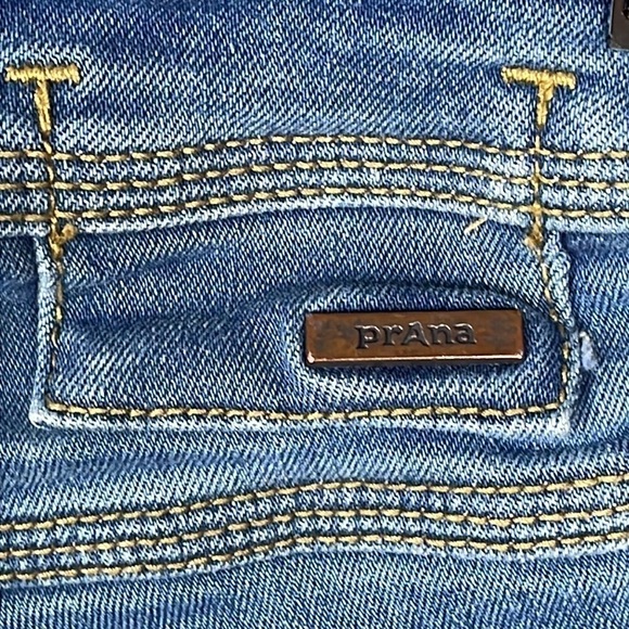 Prana Soma Stretch Skinny Jeans Flattering Casual Blue Denim Sz 2 26 - Picture 10 of 15